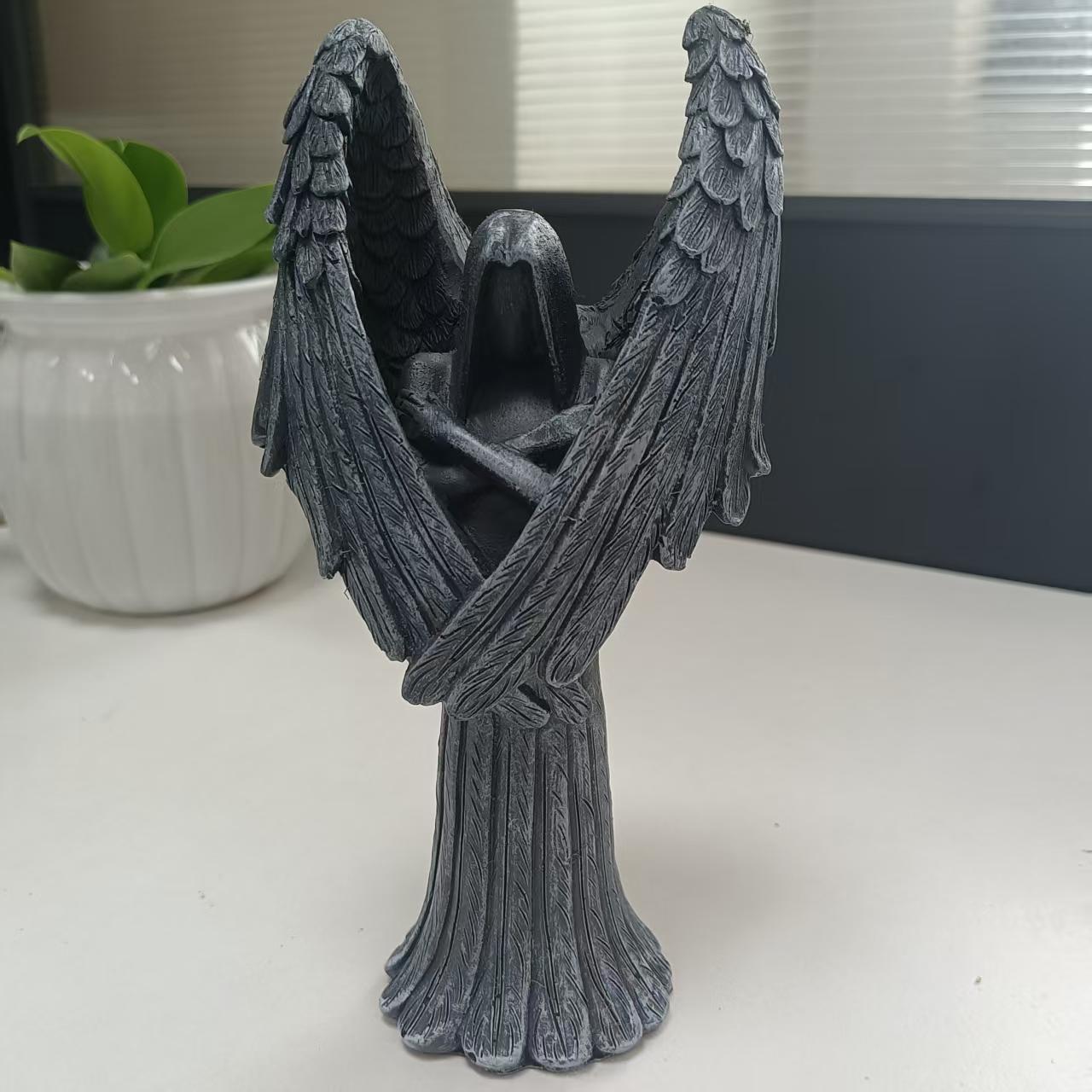 Dark Angel Statue Resin Art home Decor