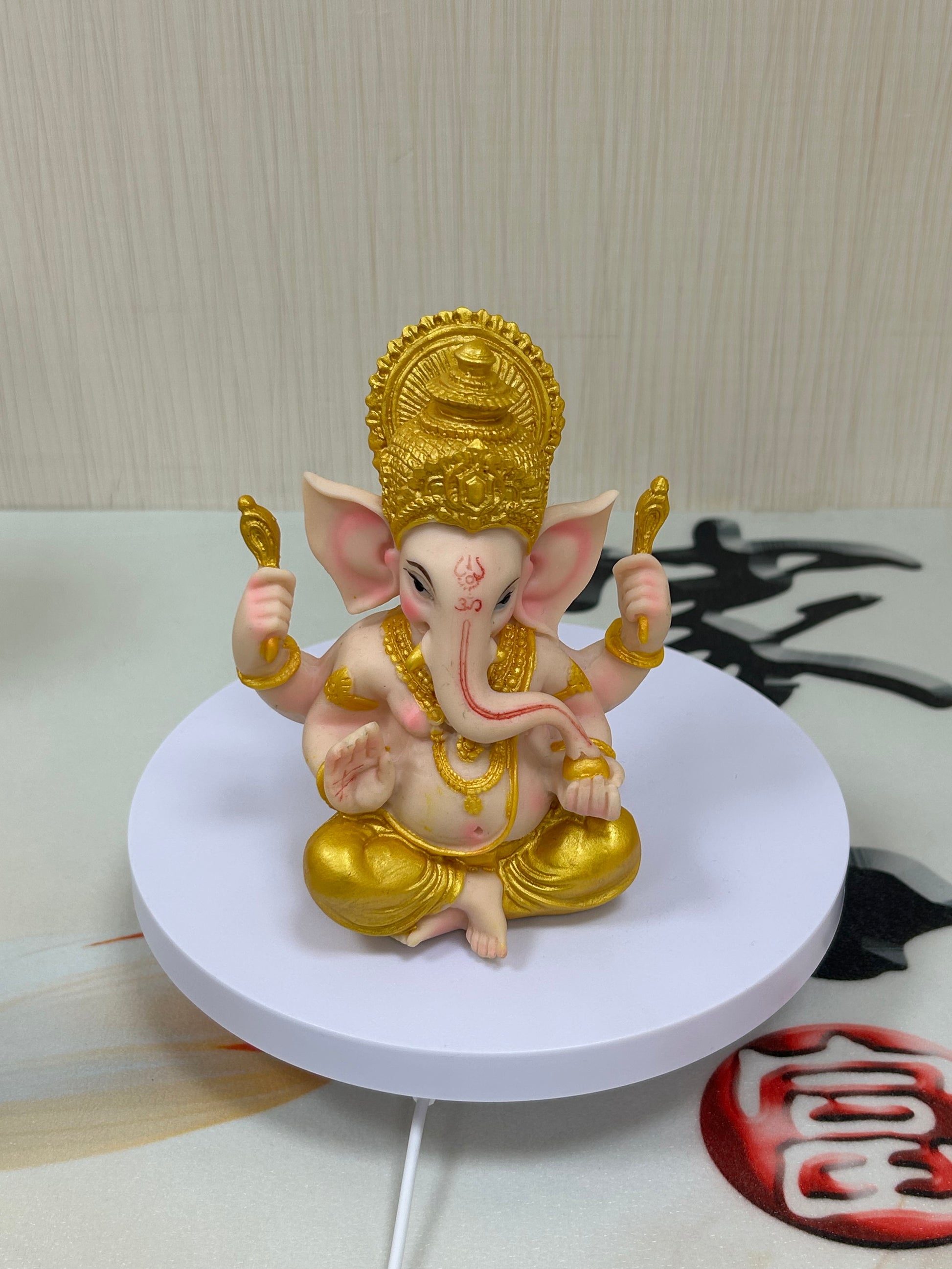 12cm Resin Ganesha Statue