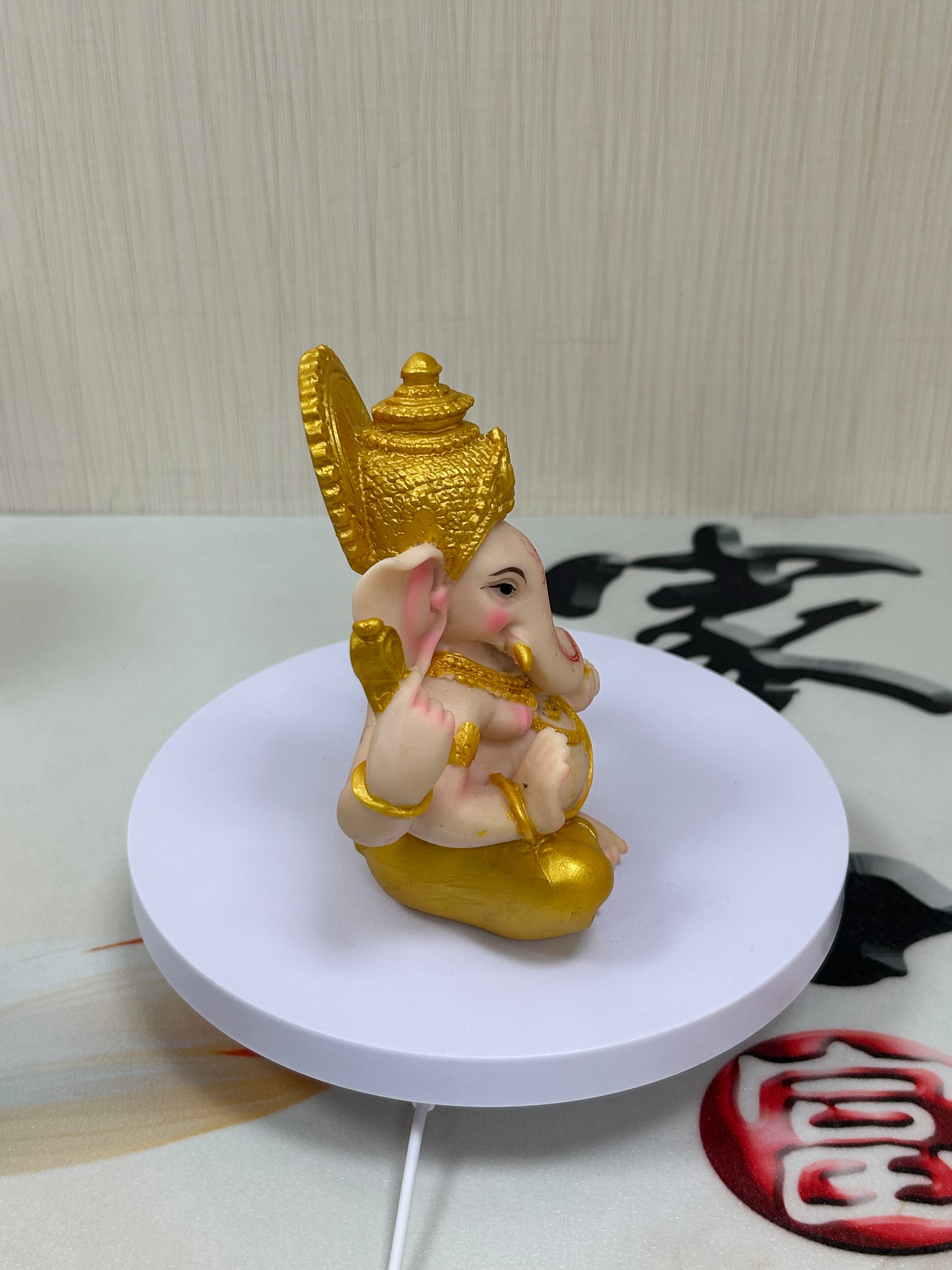 12cm Resin Ganesha Statue