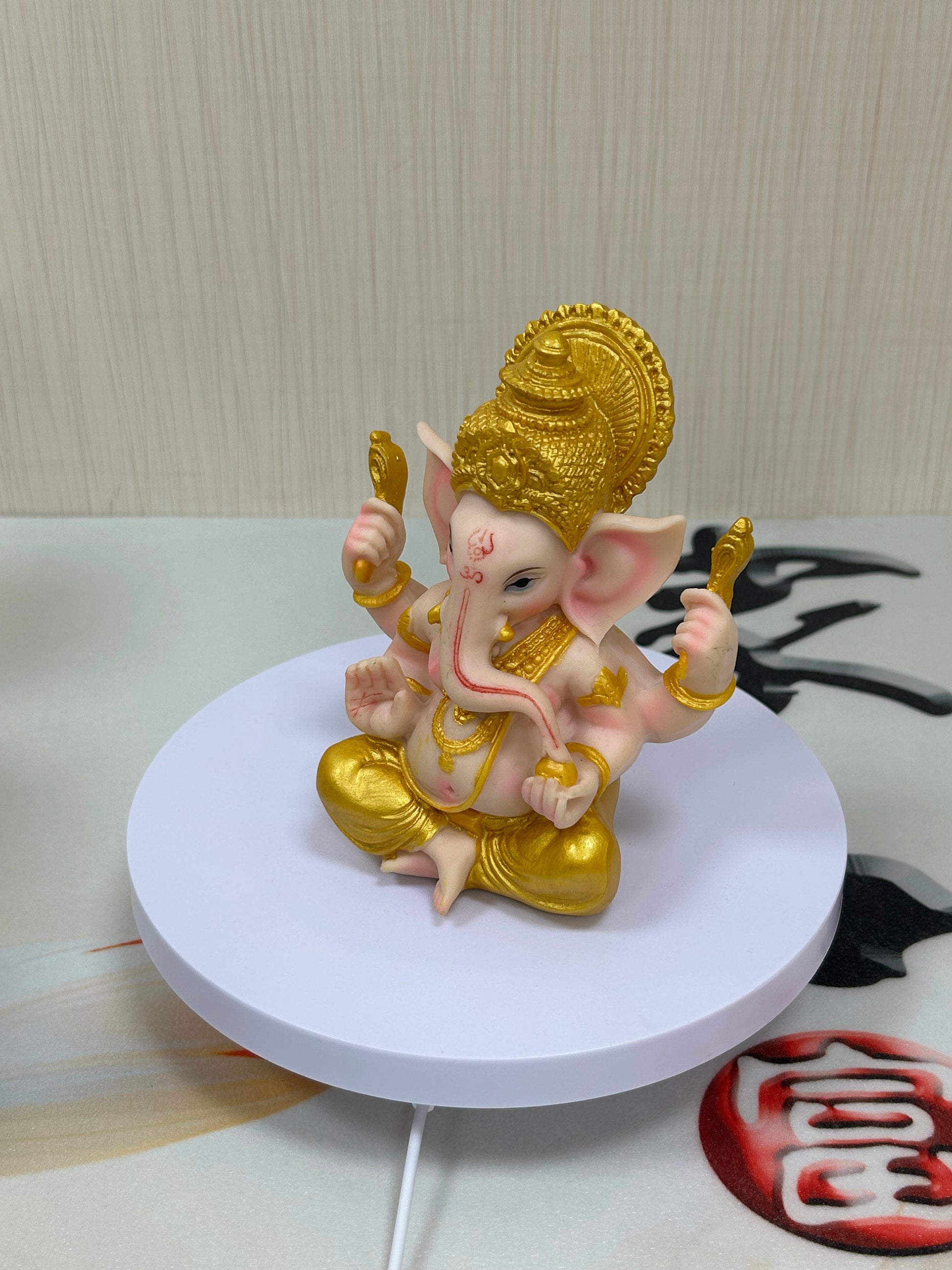 12cm Resin Ganesha Statue
