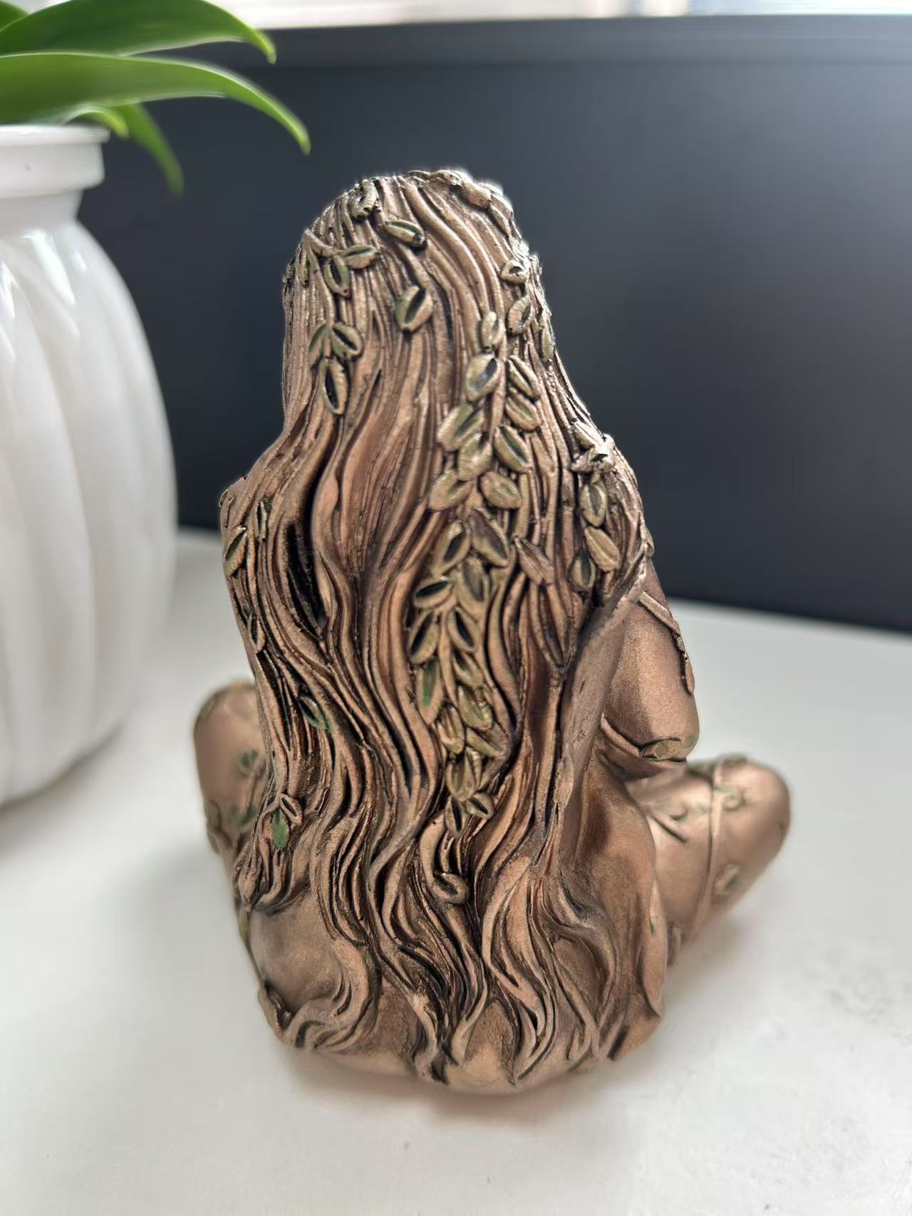 Earth mother statue, home decor,