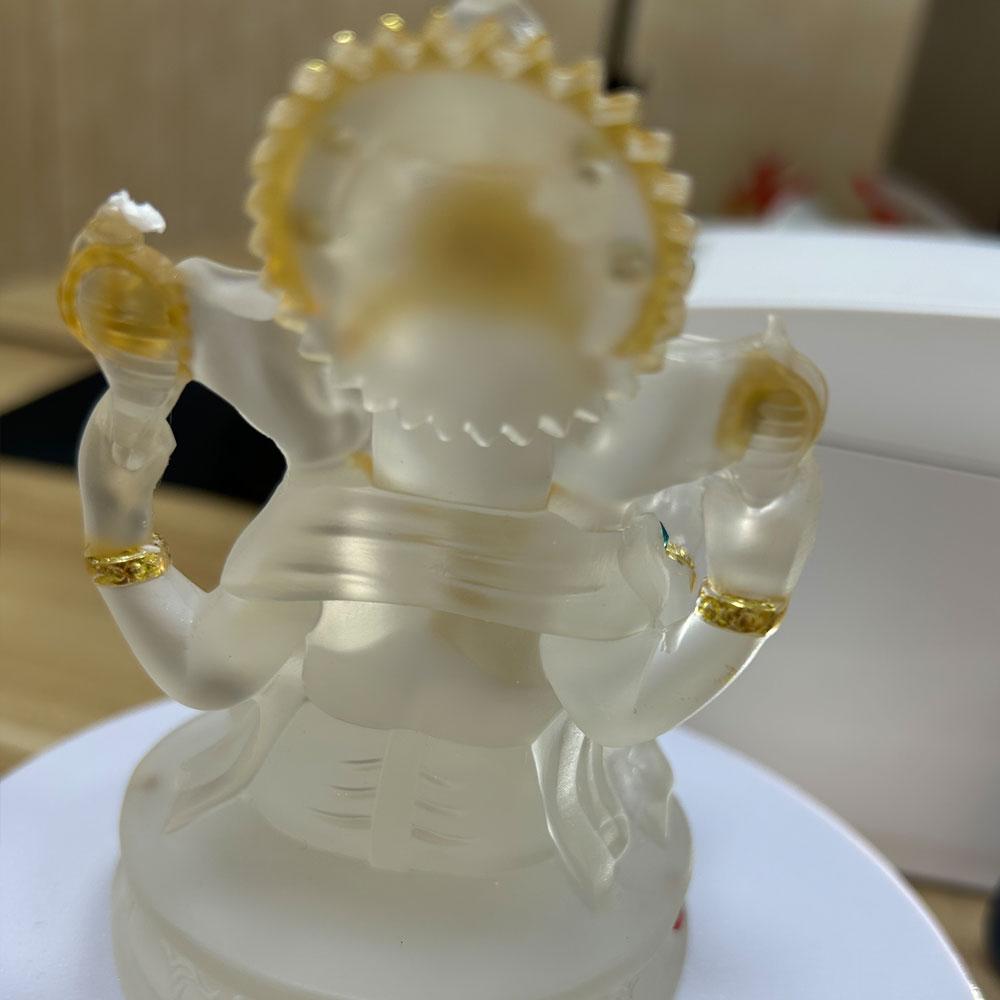 Ganesha God resin decoration car decoration Elephant God God of Wealth Buddha Elephant God Success, happiness, luck and peace home crafts decoration Goddess of fortune