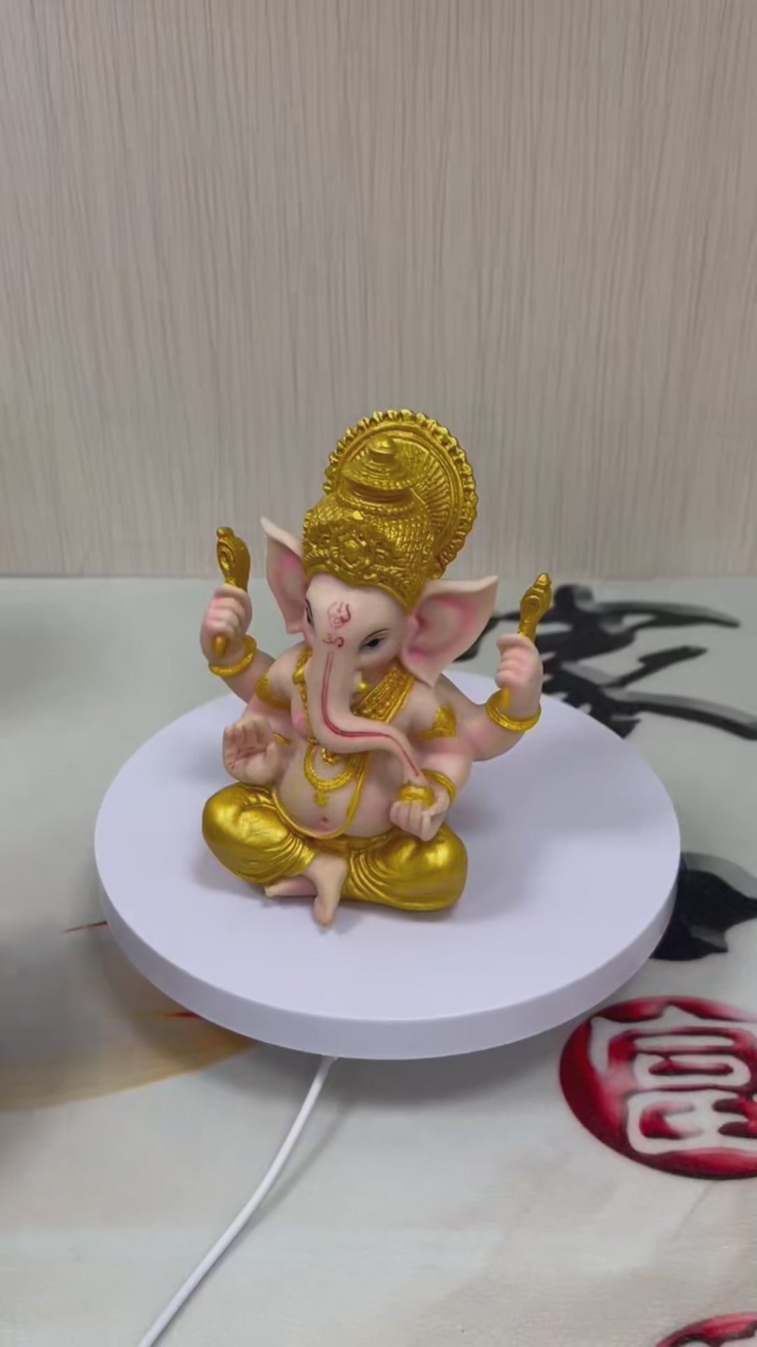 12cm Resin Ganesha Statue