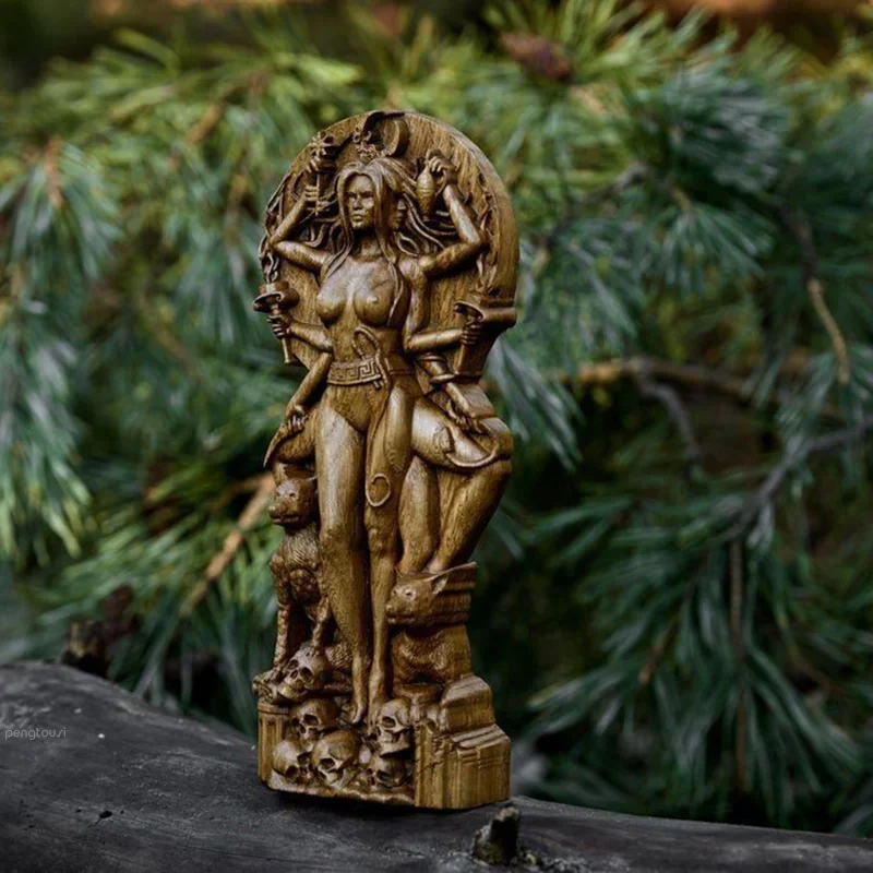 Statue of Thor / Loki / Freyja, the War Goddess - European Deity Statue, Home Decoration