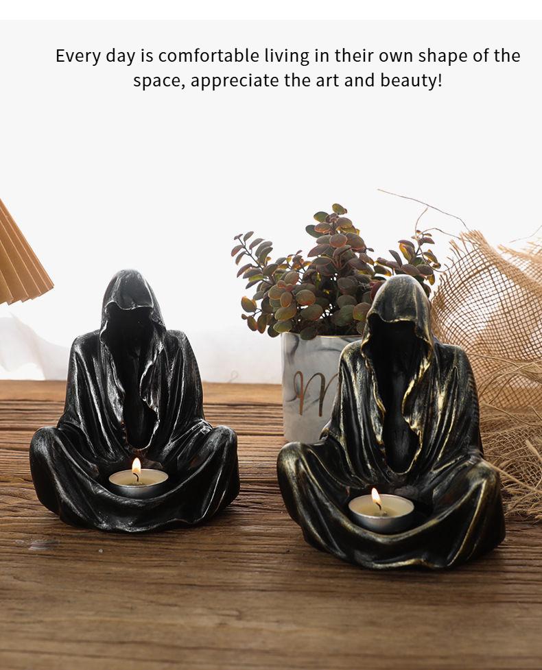 Resin Crafts Candle Holder  home decoration
