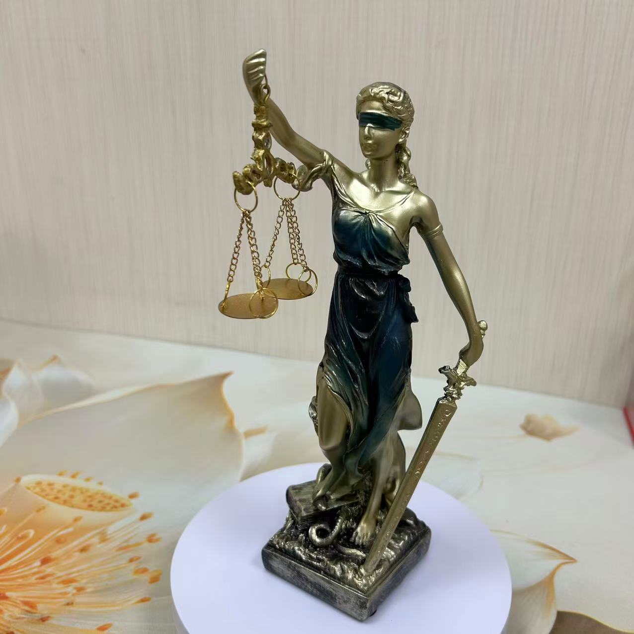 Themis Goddess of Justice Statue