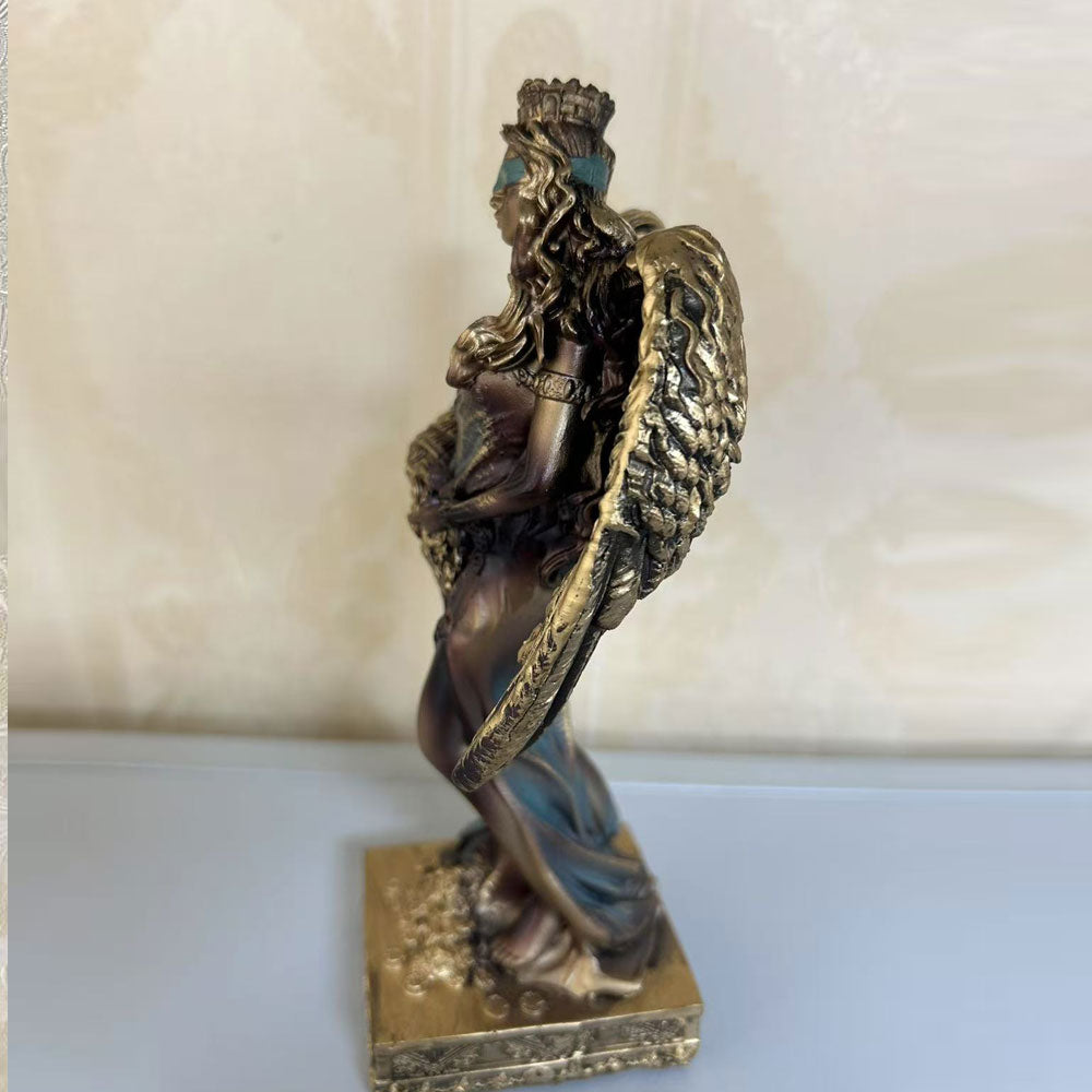 Statue of Buena Fortuna, the Goddess of Fortune and Wealth