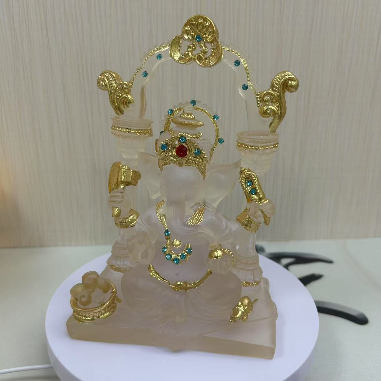 Thailand Ganesha Buddha Statues God Almighty God Success God Phra Phikhanet Dharma Statues