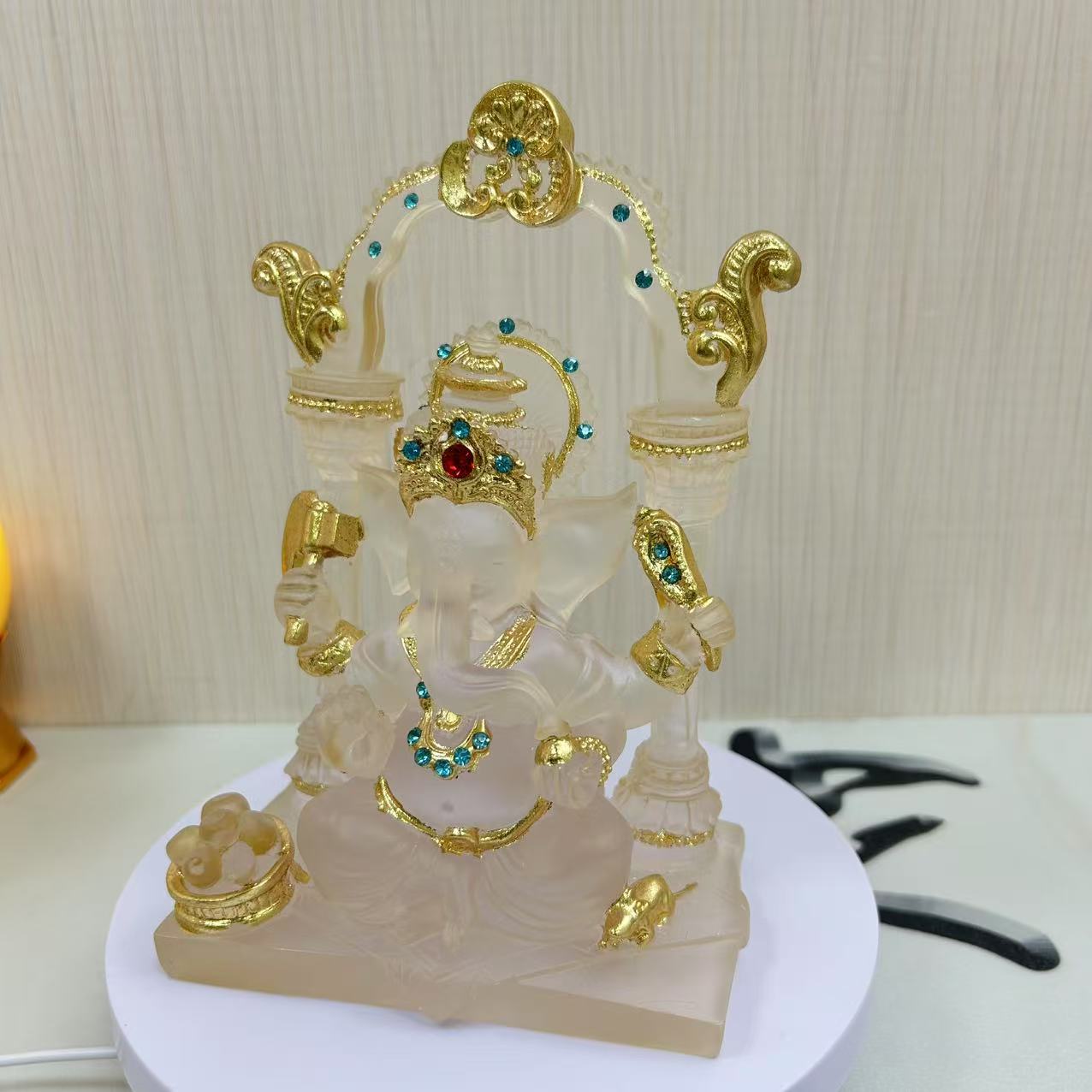 Thailand Ganesha Buddha Statues God Almighty God Success God Phra Phikhanet Dharma Statues