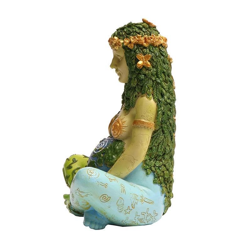 Mother Earth Resin Statue Gaia goddess god statue
