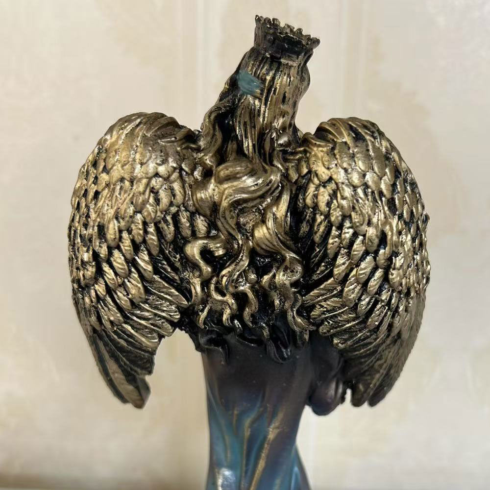 Statue of Buena Fortuna, the Goddess of Fortune and Wealth